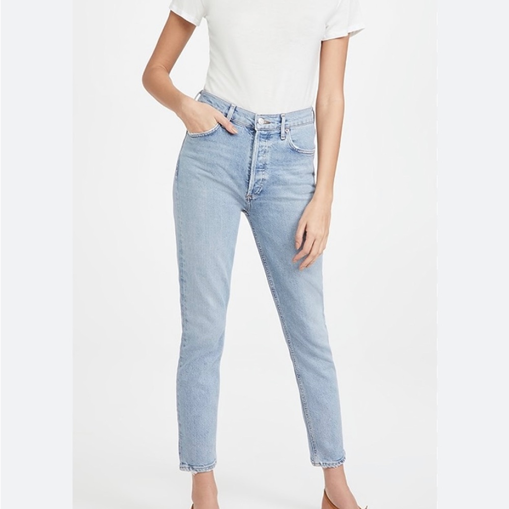 Agolde Nico High Rise Slim Fit in Cliffside - Size 26
